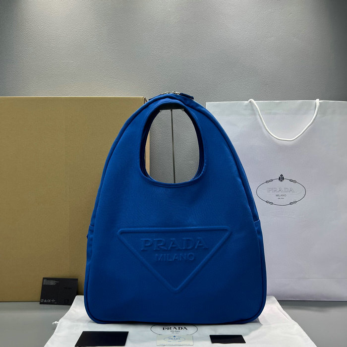 Prada Canvas hobo bag Blue 2VY005