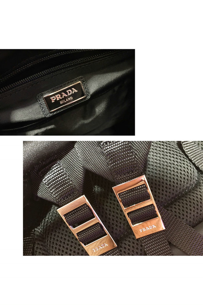 Prada Re-Nylon and Saffiano leather backpack 2VZ135