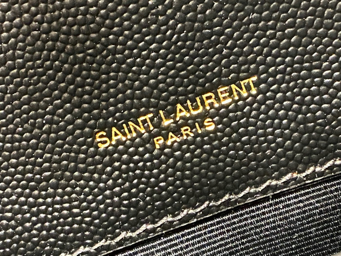 Saint Laurent Kate Small Bag Black with Gold 469390