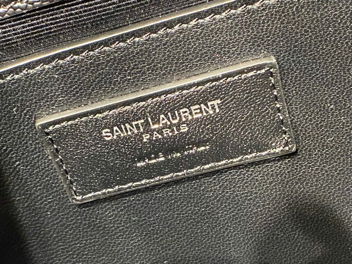 Saint Laurent Kate Small Bag Black with Silver 469390
