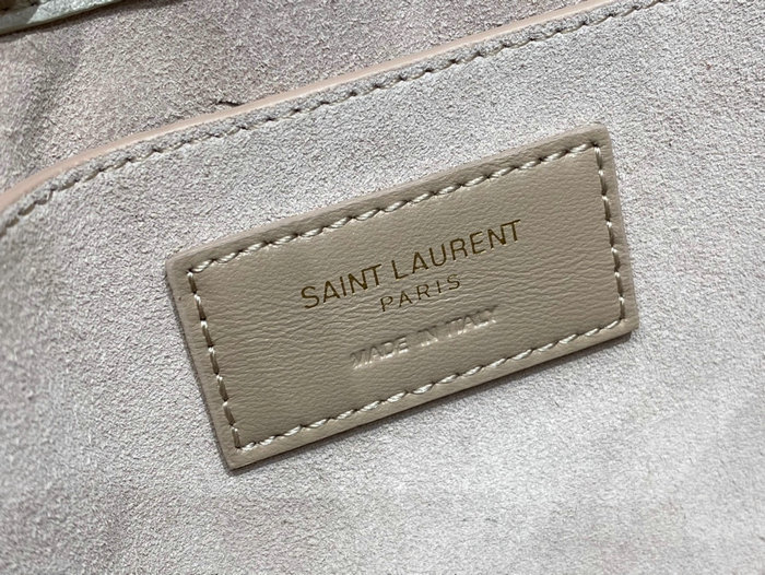 Saint Laurent Le 57 Hobo Bag White 698567