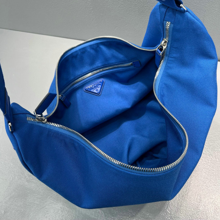 Prada Canvas Triangle Bag Blue 2VY007
