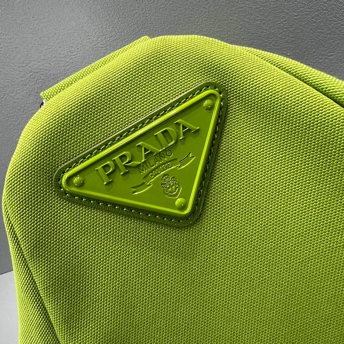 Prada Canvas Triangle Bag Green 2VY007