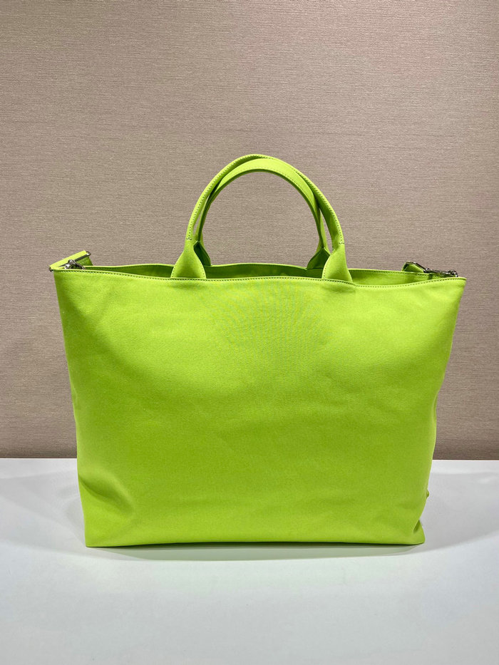 Prada Canvas tote bag Green 2VG081