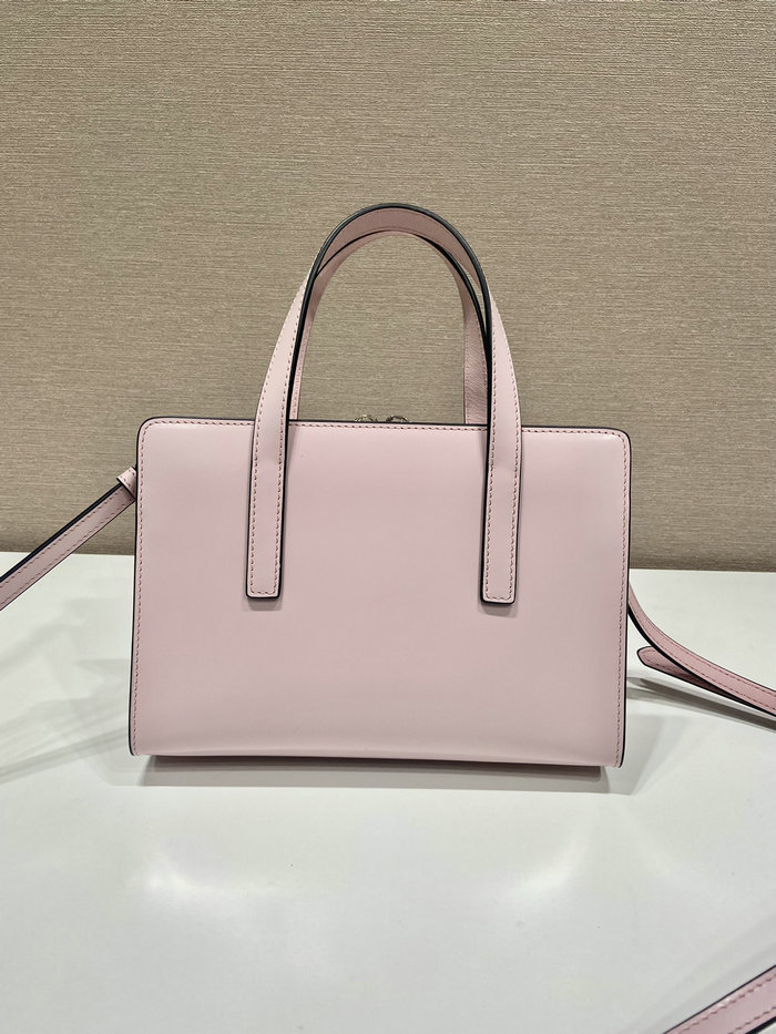Prada Re-Edition 1995 brushed-leather mini handbag Pink 1BA357