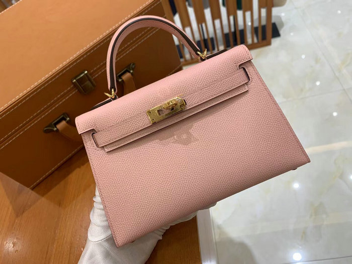 Hermes Mini Kelly II Bag Pink H82401