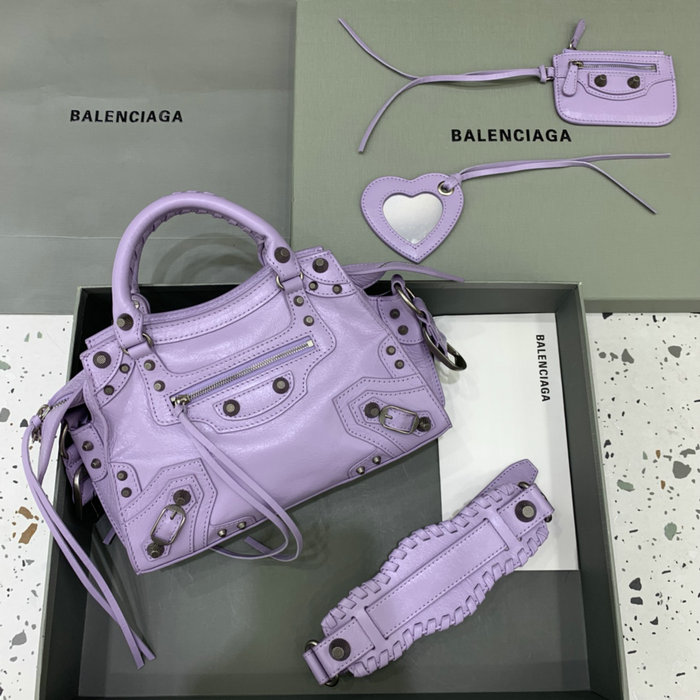 Balenciaga Neo Cagole XS shoulder bag Purple B70094