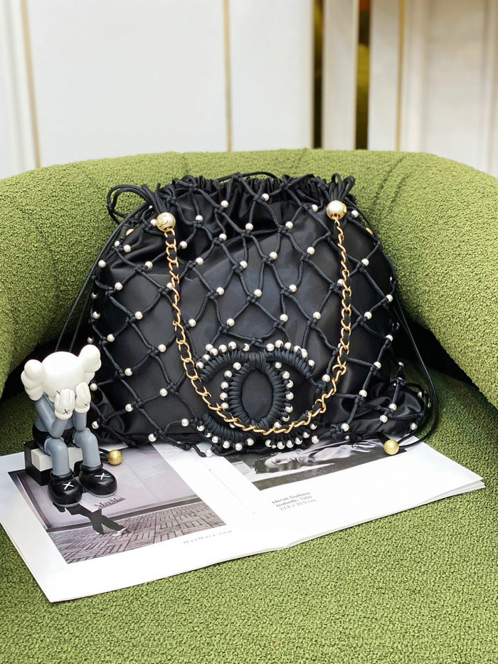 Chanel Pearls Shopping Bag AS11031