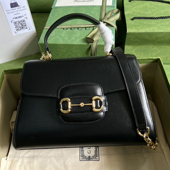 Gucci Horsebit 1955 medium bag Black 702049