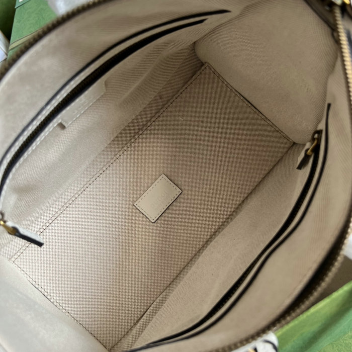 Gucci Small canvas top handle bag Black 715772