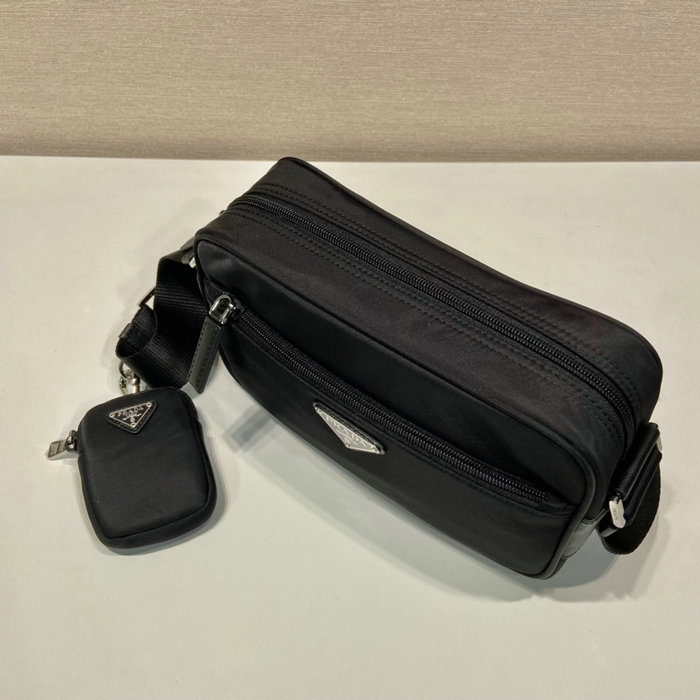 Prada Re-Nylon shoulder bag Black 1BC167