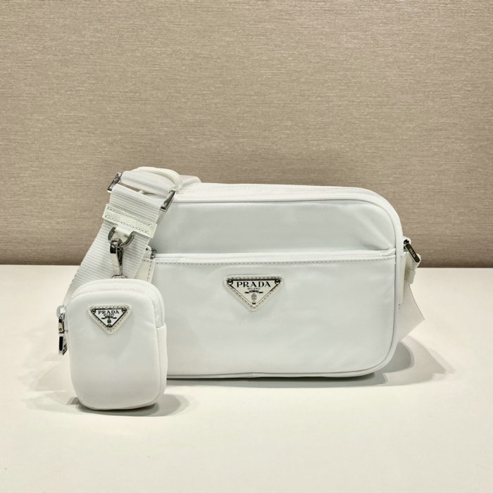 Prada Re-Nylon shoulder bag White 1BC167