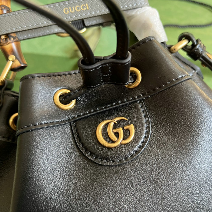 Gucci Diana Small Bucket Bag Black 724652