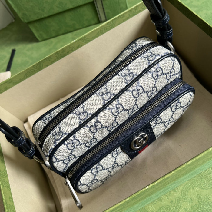 Gucci Ophidia Mini Bag Blue 722557