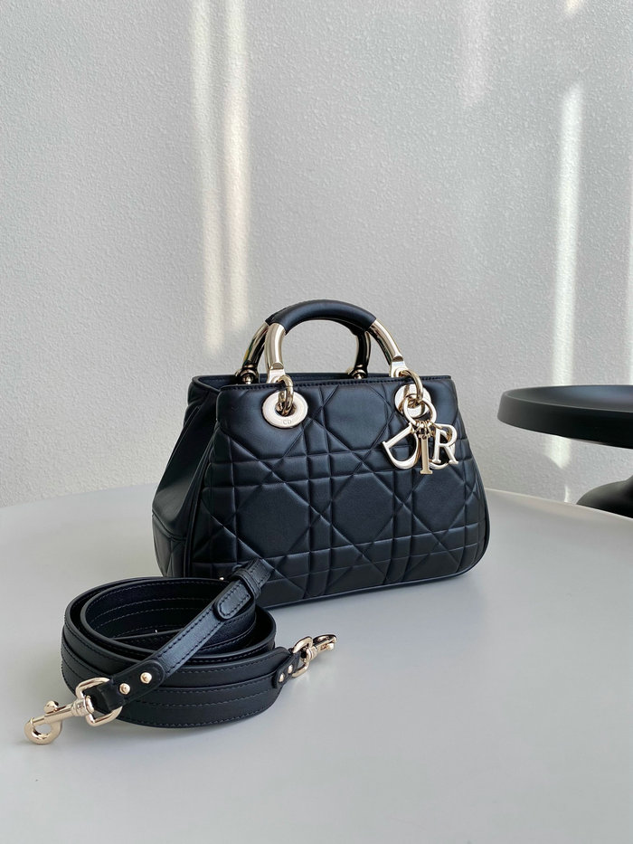 Dior Lady Handbag Black D7501