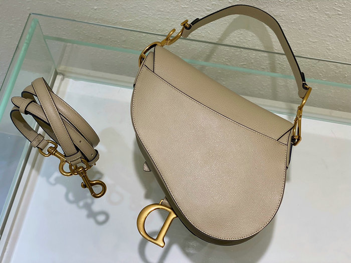 Dior Saddle Bag with Strap Powder Beige M0455