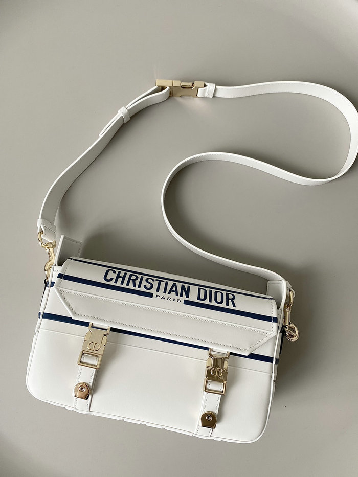 Dior Small Diorcamp Bag White DM926
