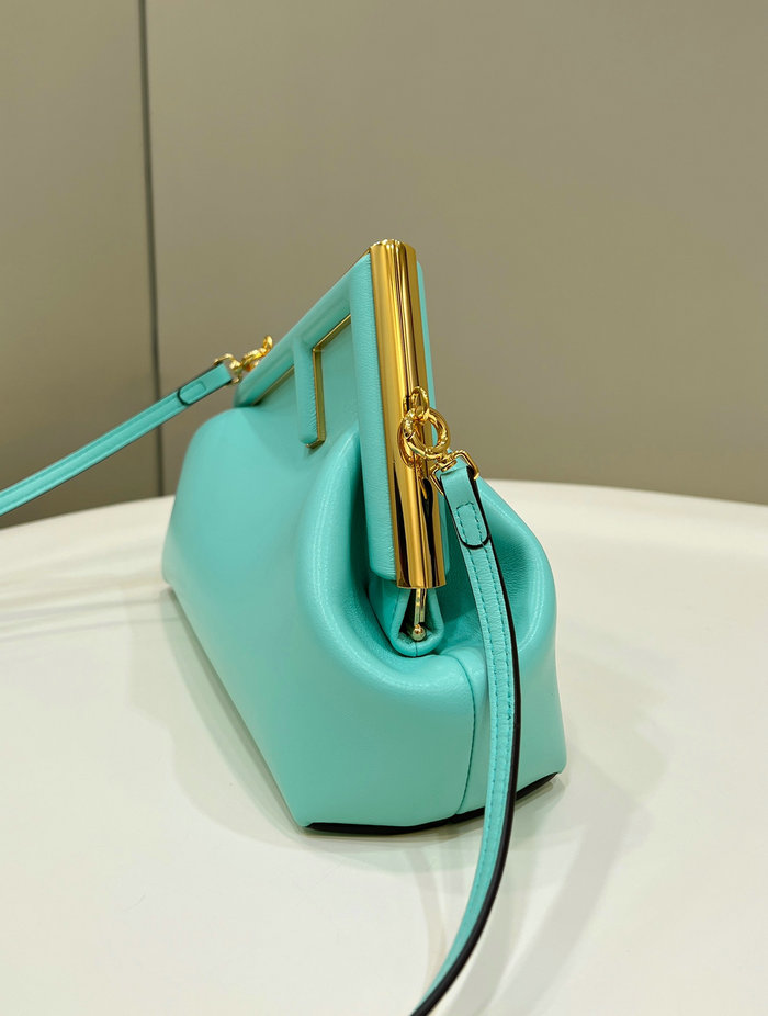 Fendi First small leather bag Blue F80018