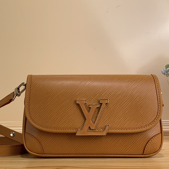 Louis Vuitton Epi Leather BUCI Brown M59459