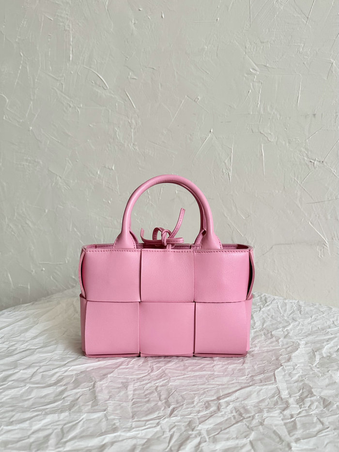 Bottega Veneta Candy Arco Tote Bag Pink B729029