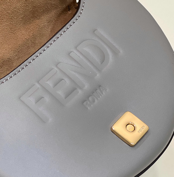 Fendi Moonlight Leather Bag Grey F80008
