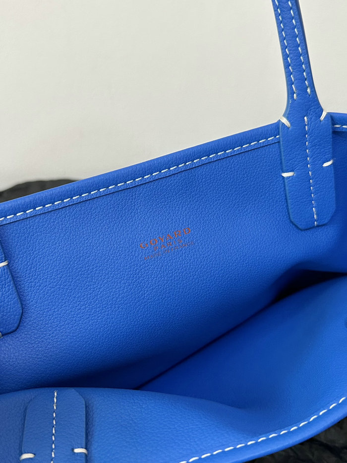 Goyard Goyardine Mini Tote Bag Blue G6003