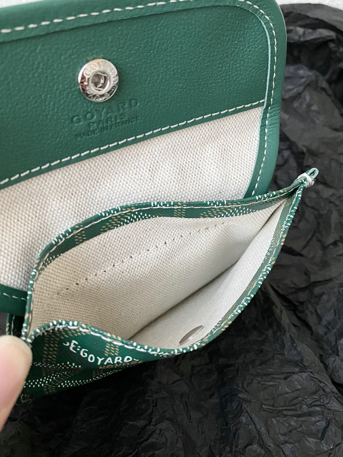 Goyard Goyardine Mini Tote Bag Green G6003