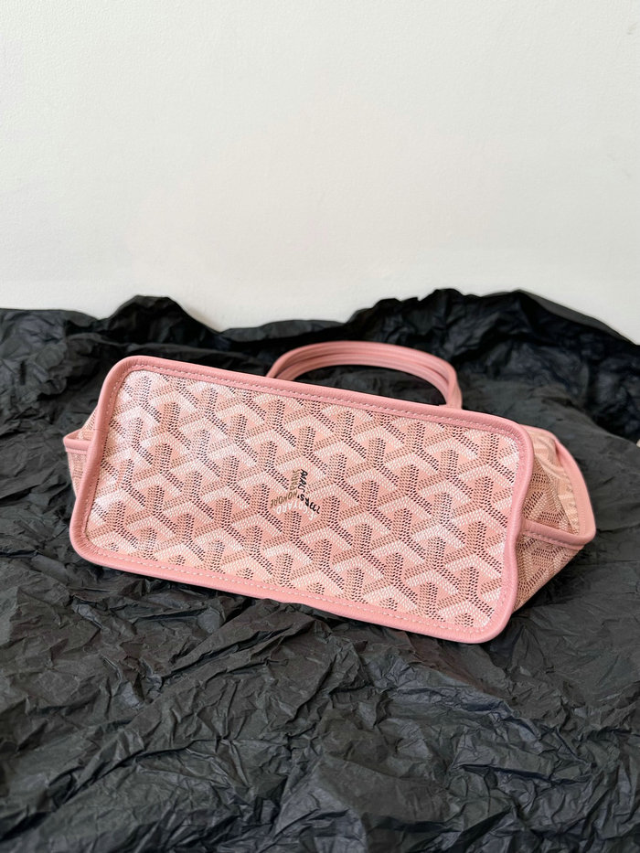 Goyard Goyardine Mini Tote Bag Pink G6003
