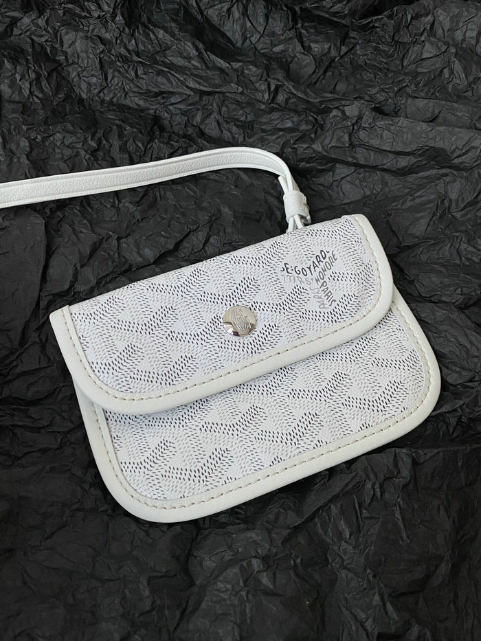 Goyard Goyardine Mini Tote Bag White G6003