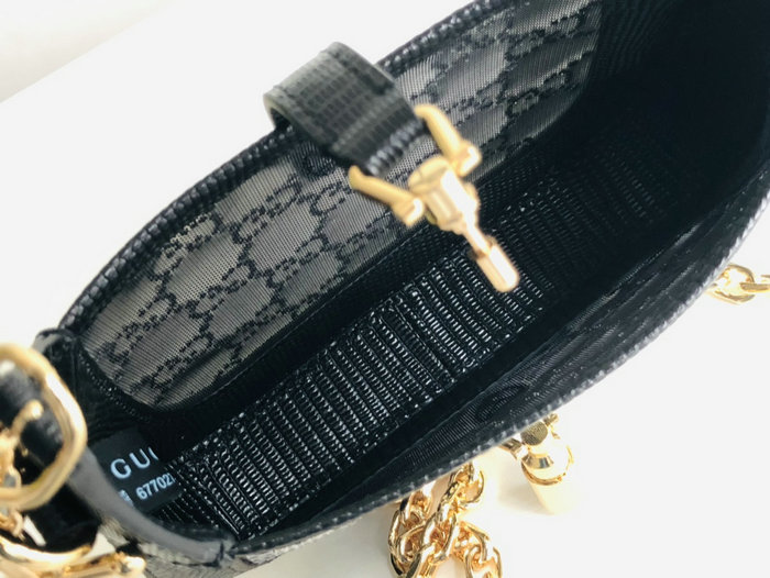 Gucci Jackie 1961 mini shoulder bag Black 637091