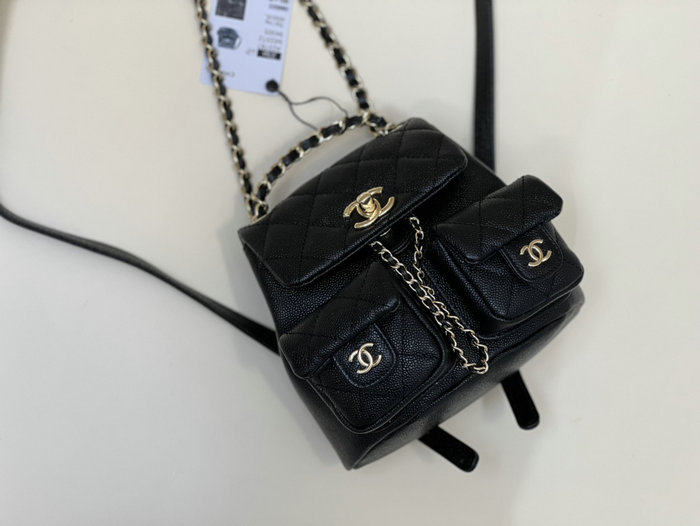 Chanel Small Backpack Black AS3787
