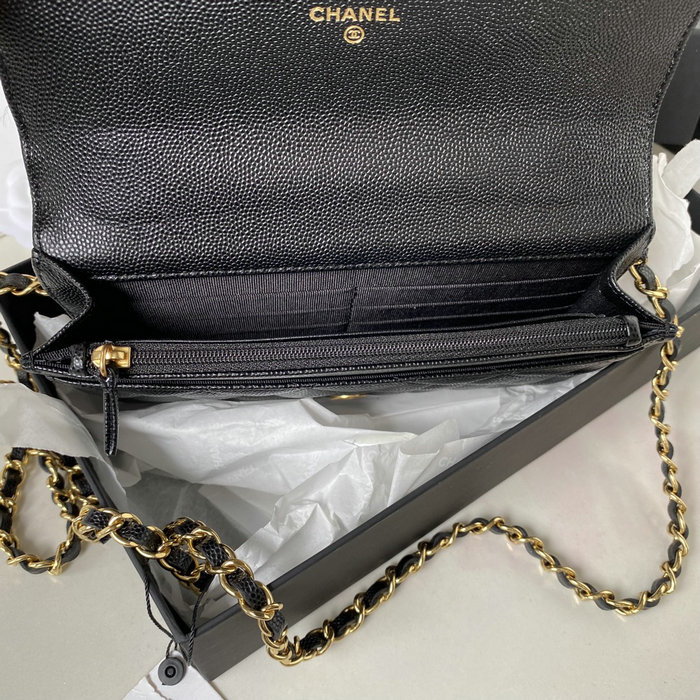 Chanl Wallet On Chain Black AP3019