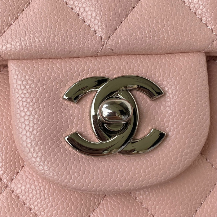 Classic Chanel Medium Flap Bag Pink CF1112