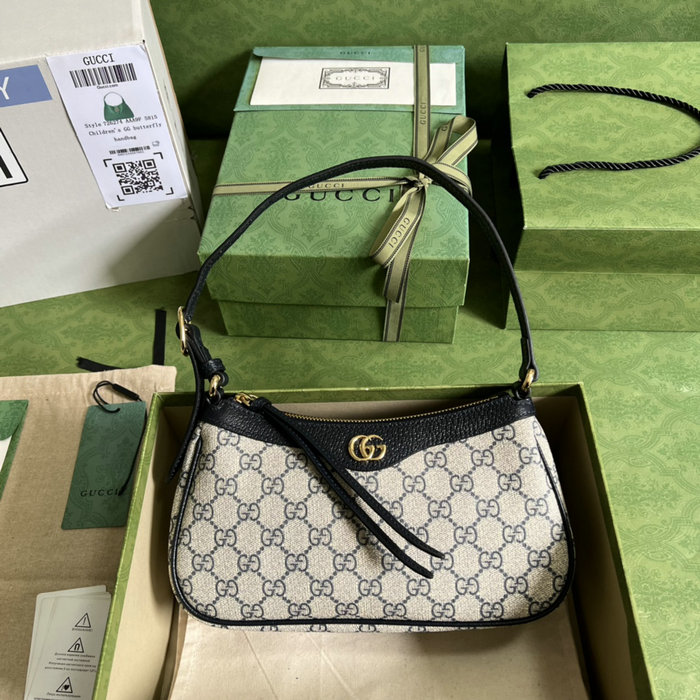 Gucci Ophidia GG small handbag Black 735145