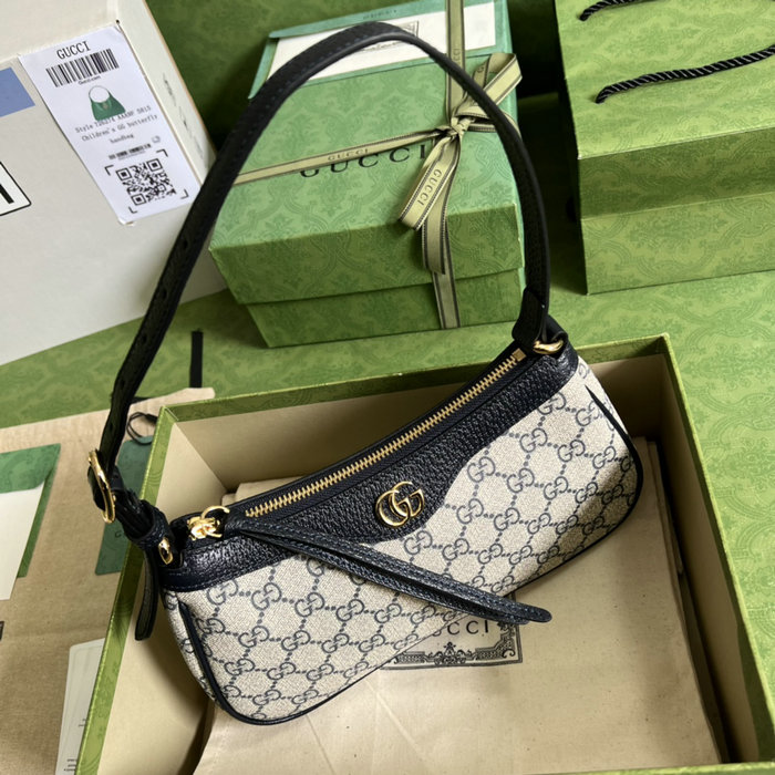 Gucci Ophidia GG small handbag Black 735145