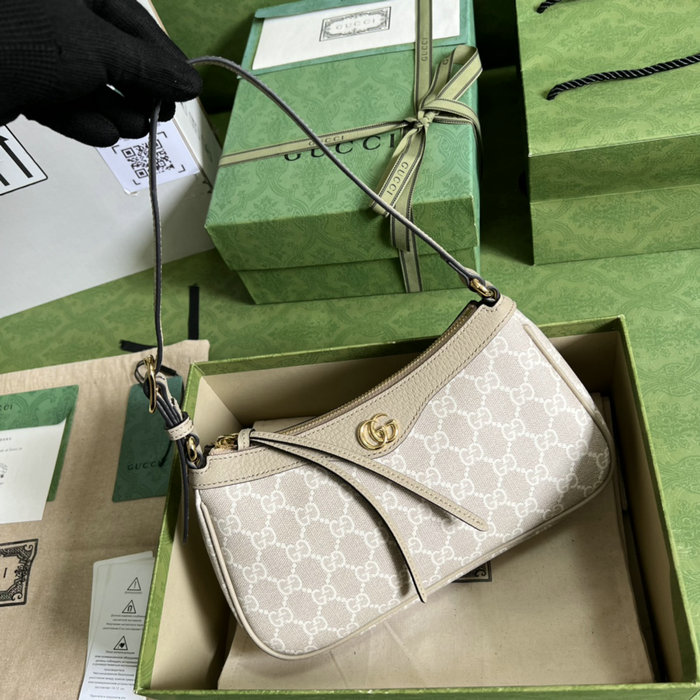 Gucci Ophidia GG small handbag White 735145