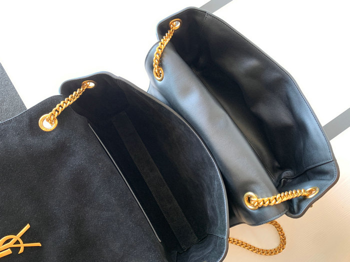 Saint Laurent Smooth Kate Medium Reversible Chain Bag Black 712250
