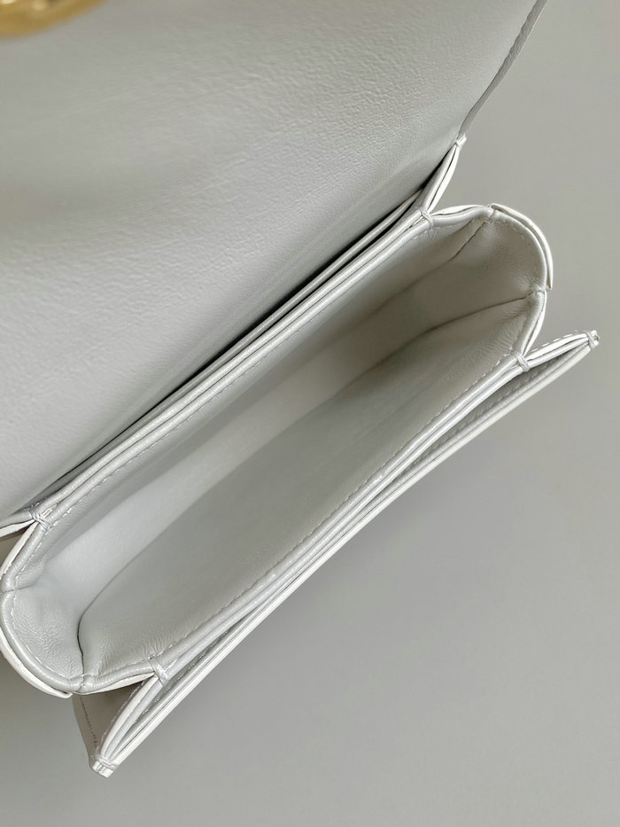 Celine Mini Besace Triomph Bag White C35022