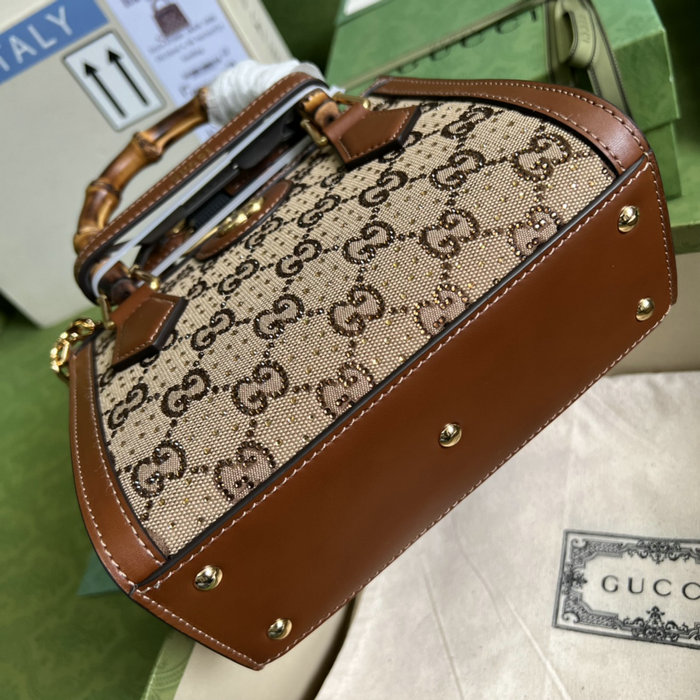 Gucci Diana Mini tote bag Camel 675800