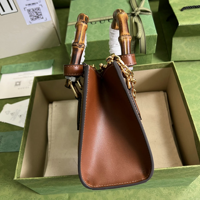 Gucci Diana Mini tote bag Camel 675800