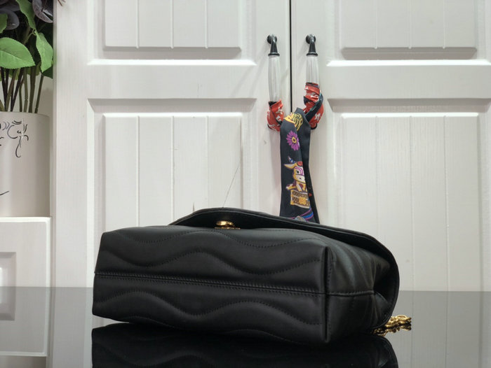 Louis Vuitton New Wave Chain Bag MM Black M58552
