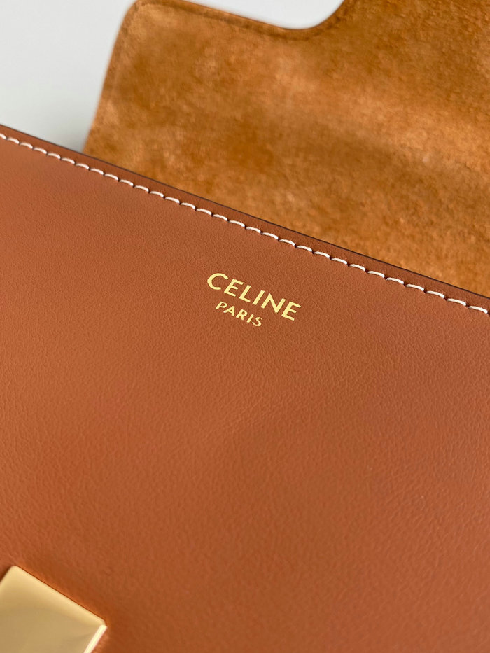 Celine Mini Soft 16 Shoulder Bag Tan C35116