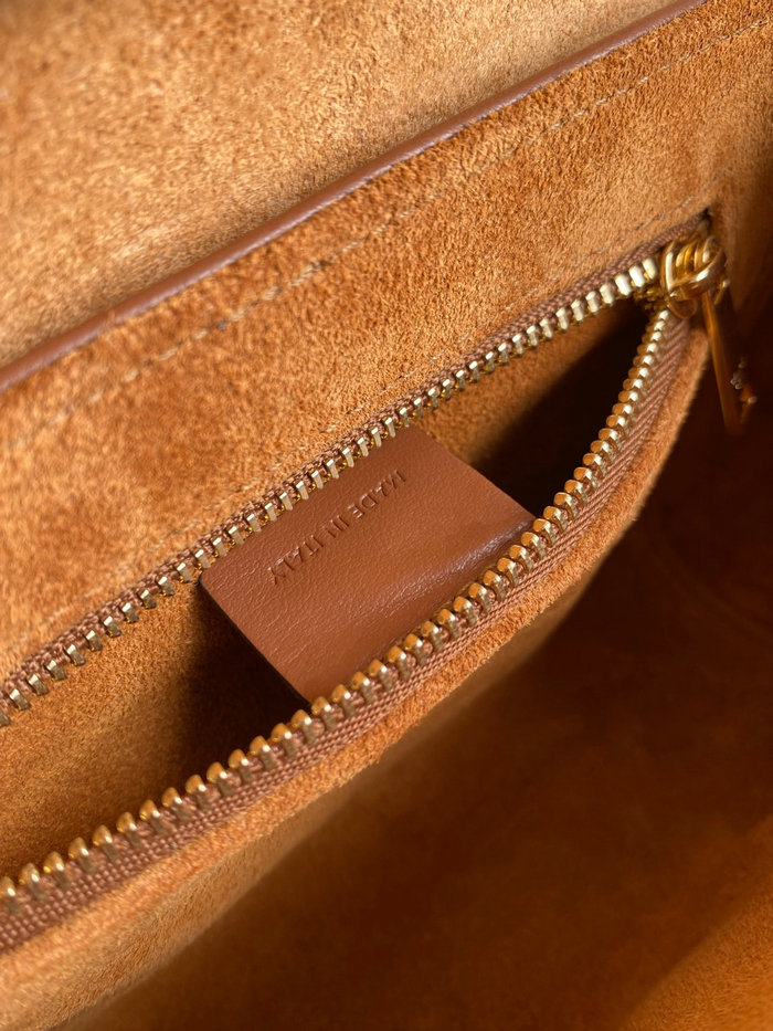 Celine Mini Soft 16 Shoulder Bag Tan C35116