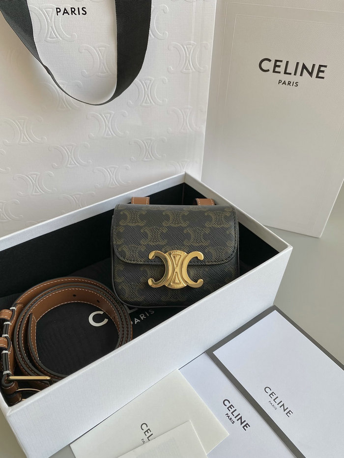 Celine Mini Triomphe Waist Bag C35020