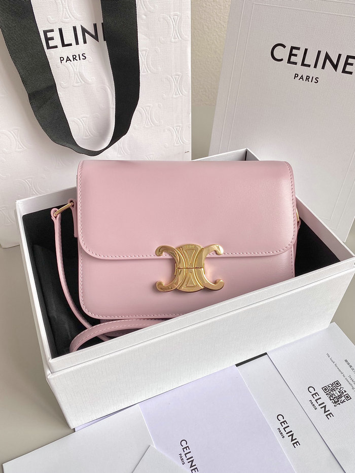 Celine Small Triomphe Bag Pink CS35023