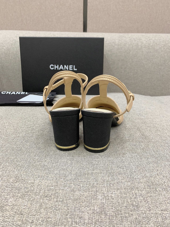 Chanel Sandals Beige CS03184