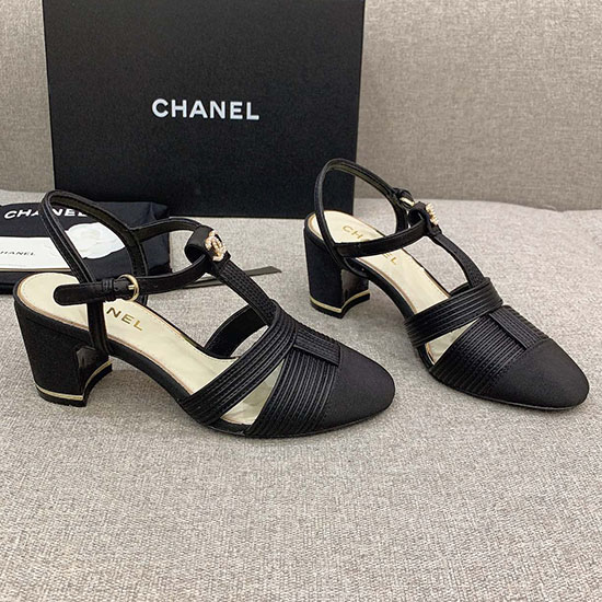 Chanel Sandals Black CS03184