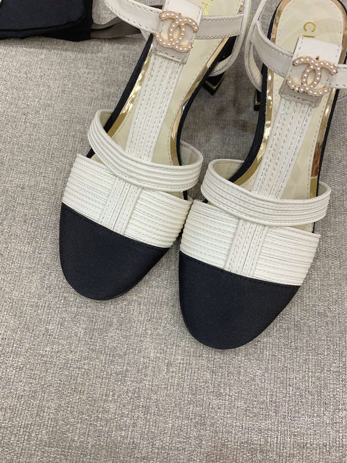 Chanel Sandals White CS03184