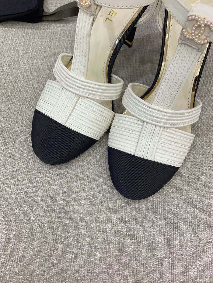 Chanel Sandals White CS03185