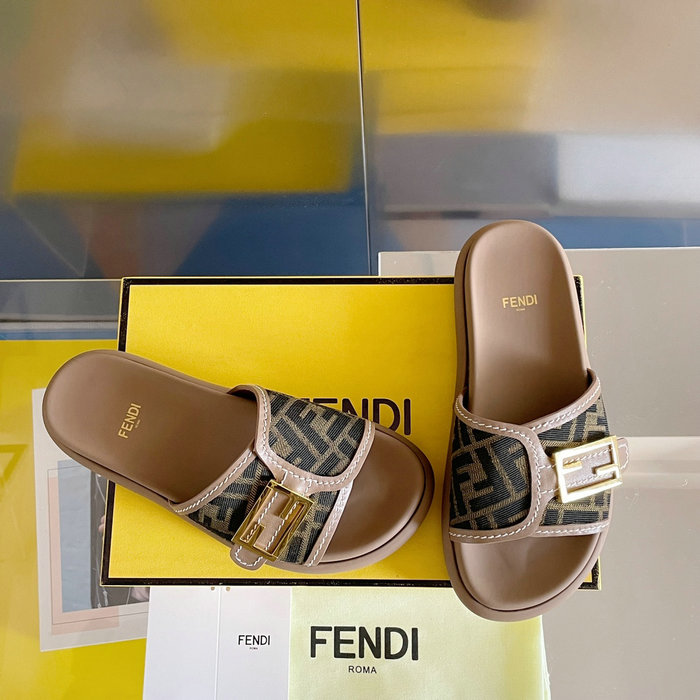 Fendi Feel fabric slides FS03171